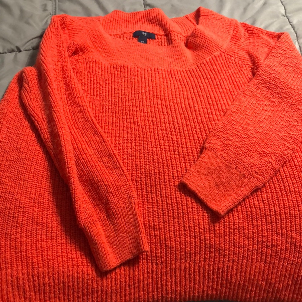 Gap off the shoulder sweater